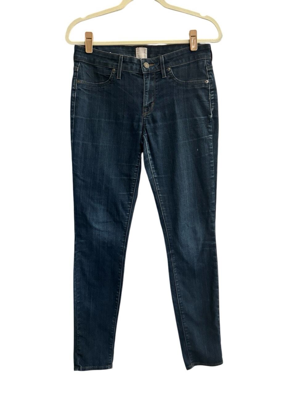 Rich & Skinny Womens Skinny Jeans Size 27 Blue Cotton Polyester Spandex #3681